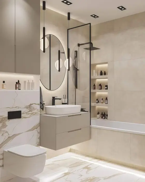 Bathroom renovation inspiration – example 71